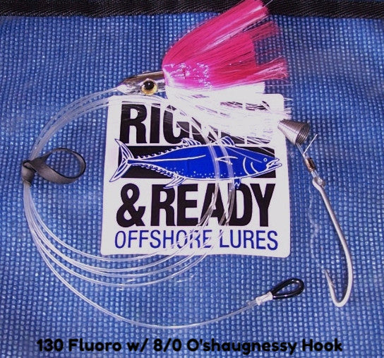 Dr J Ballyhoo Rigs-Fluorocarbon – Spider Rigs/Rigged&Ready Offshore Lures