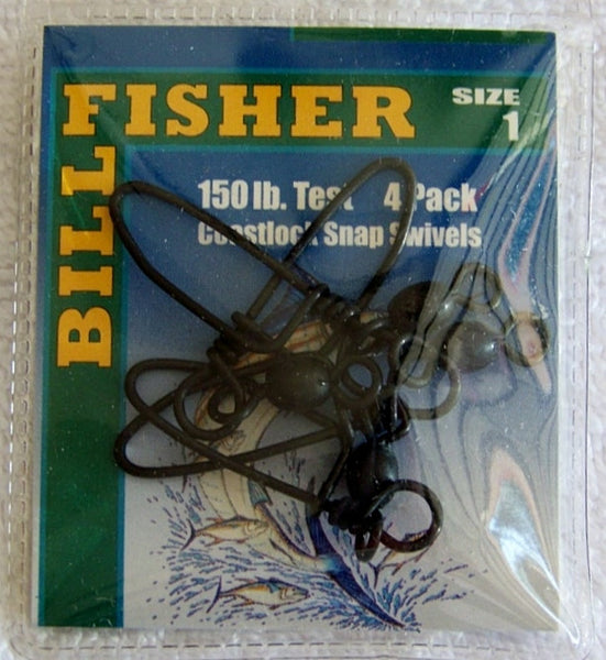 Barrel Swivels by Bill Fisher – Spider Rigs/Rigged&Ready Offshore Lures