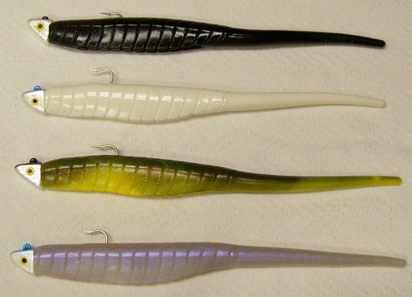 fishing bkd lures Bass Kandy's rigged with Jigheads – Spider Rigs/Rigged&Ready Offshore Lures