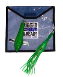 Mirrored Teaser Bird w/ 9" or 12" T Stinger