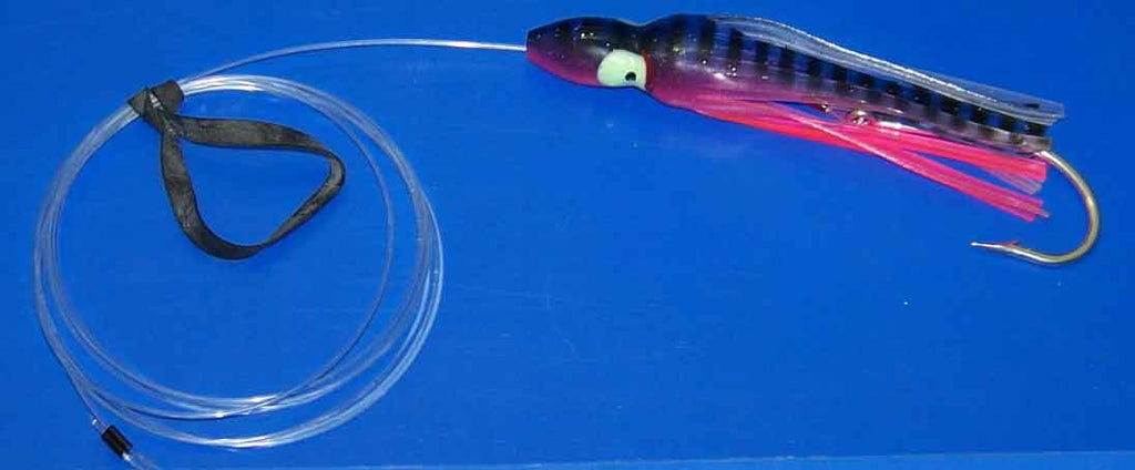 Octopus Squid Rigs-Monofilament pin rigged for Ballyhoo