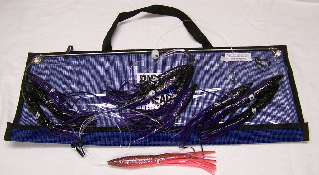 24" Spreader Bar 9" Squids