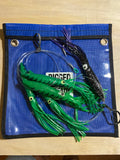 9" Squids Daisy Chain w/ 9" Stinger  Closeout!
