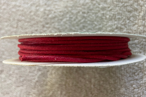 2 mm Red Nylon Cord