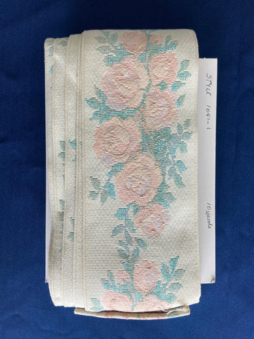 3 1/2" Wide Woven Jacquard Tapestry Trim