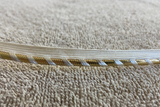 1/2" cord edge trim white-gold 10 yards