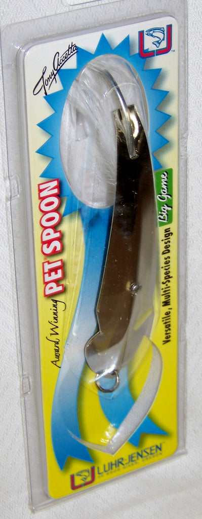 Tony Acetta Pet Spoon by Luhr Jensen Size 19 – Spider Rigs/Rigged&Ready  Offshore Lures