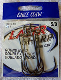 Worm Hook Platinum Black By Eagle Claw L091G