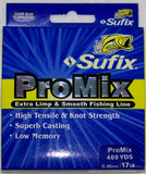 Sufix Promix Filler and 1/4 lb spools