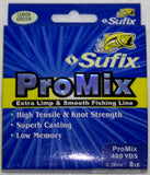 Sufix Promix Filler and 1/4 lb spools