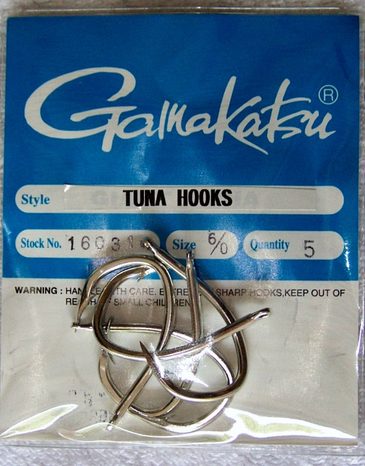 Gamakatsu Heavy Duty Live Bait Hook 25/pk, 50/pk or 100/pk – Spider  Rigs/Rigged&Ready Offshore Lures