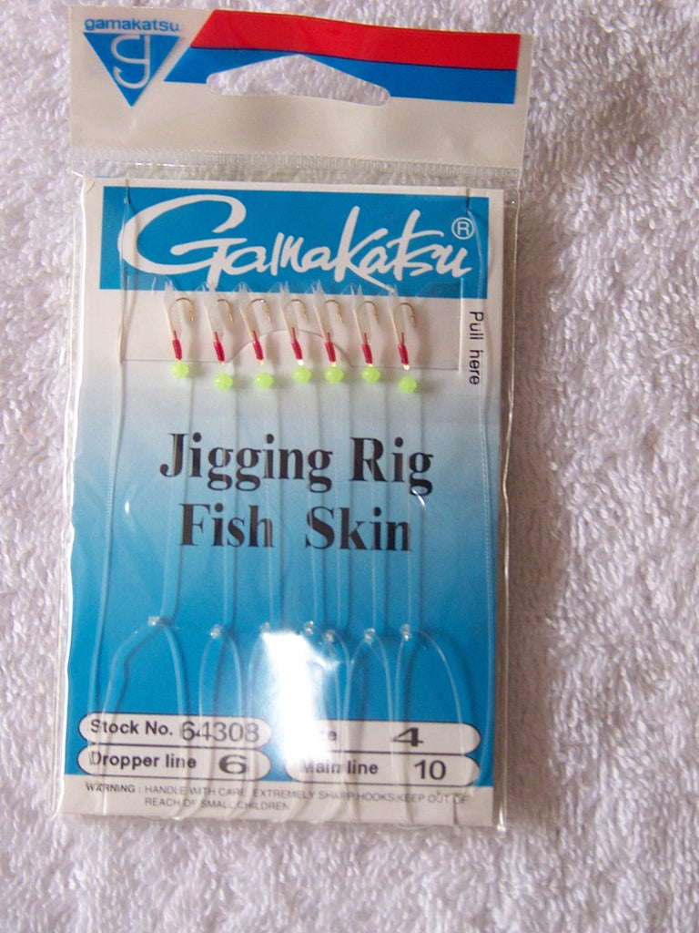 Gamakatsu Sabiki Rigs Fish Skin – Spider Rigs/Rigged&Ready