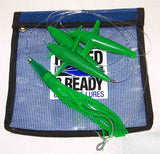 Flock of Birds Rigged w/ 9" Green T Style Stinger
