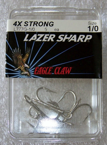 Treble Hooks 4X L777 Seaguard – Spider Rigs/Rigged&Ready Offshore Lures