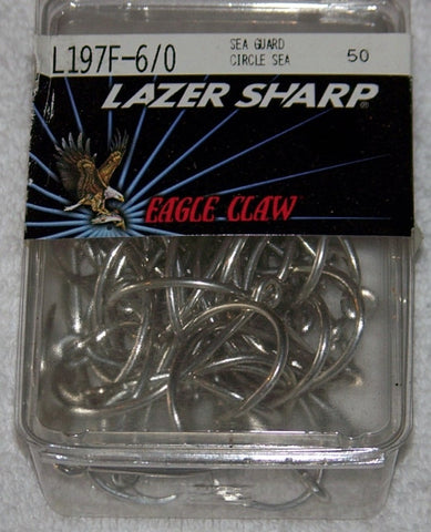 Eagle Claw Lazer Octopus Hook - Nickel 1/0