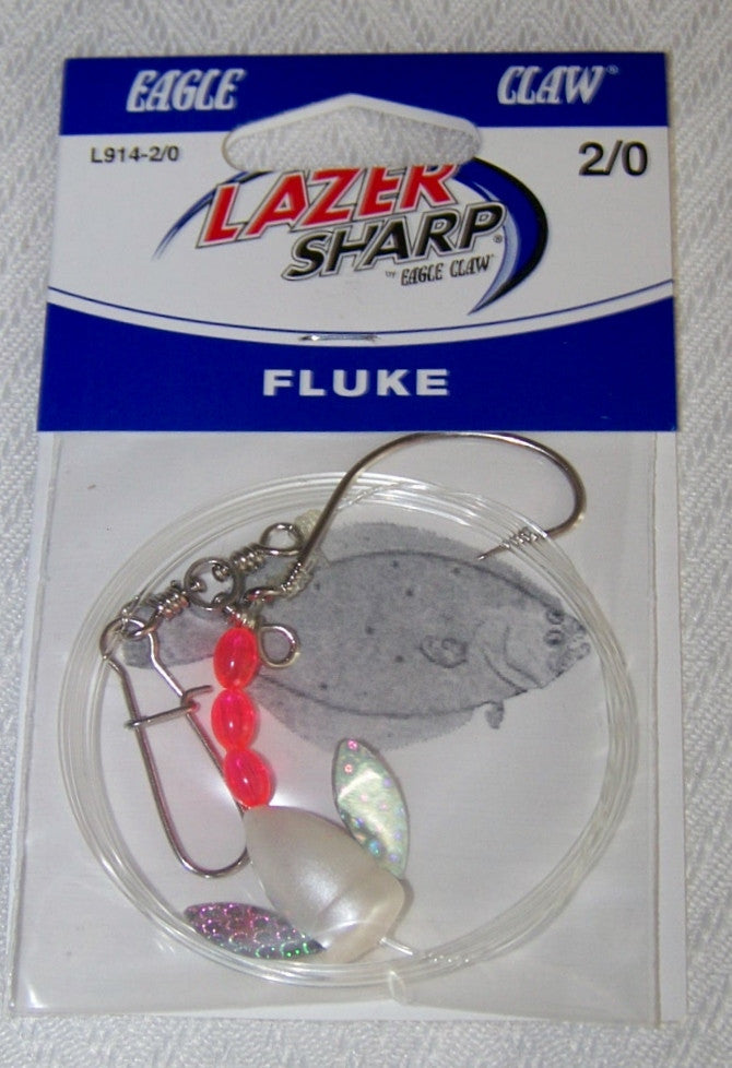 Fluke Spin N Glow Rig – Spider Rigs/Rigged&Ready Offshore Lures