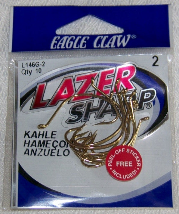 Fluke/Kahle Gold Hooks L146G