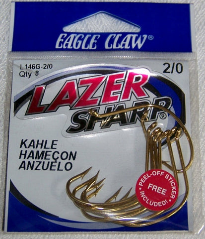 Eagle Claw Kahle Snelled Hook - 2