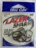 Live Bait Heavy Duty Lazer Sharp Hooks  L319