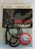 Circle Hooks-Lazer Sharp Platinum Black L2004G