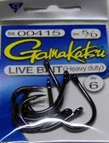 Gamakatsu Heavy Duty Live Bait Hook -small packs