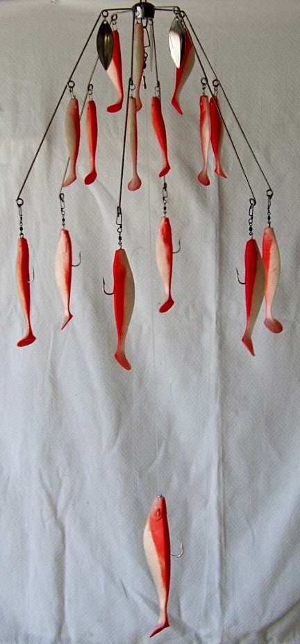 6 Arm 6 Oz Shad Umbrella Rig