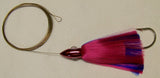 DR J  Bullet Head Wahoo Lure Pin Rigged for Large Hoo's