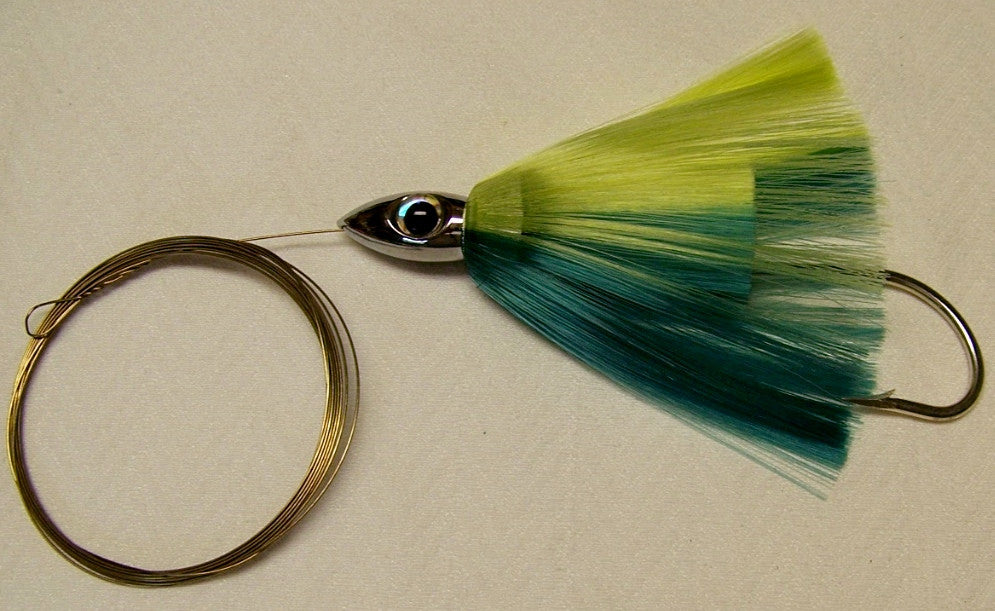 DR J Bullet Head Wahoo Lure Pin Rigged for Large Hoo's – Spider  Rigs/Rigged&Ready Offshore Lures