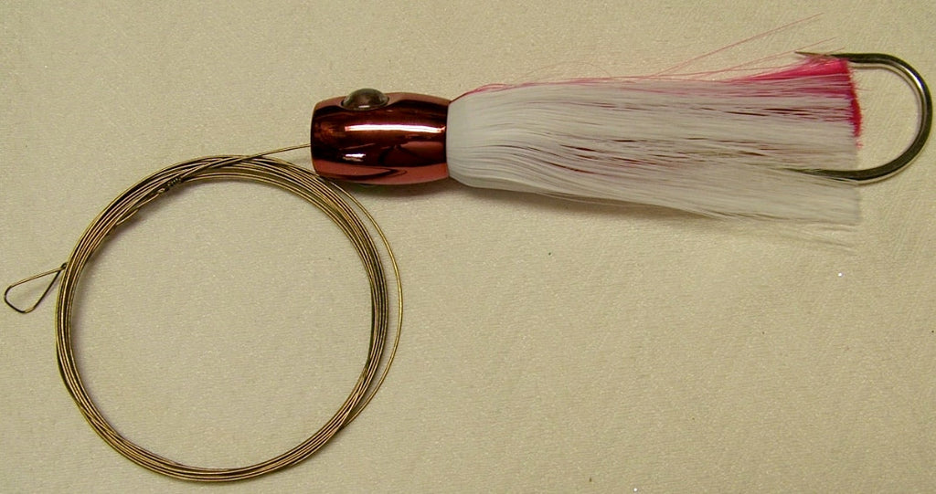 DR J  Chugger Head Wahoo Lure Pin Rigged for Large Hoo's