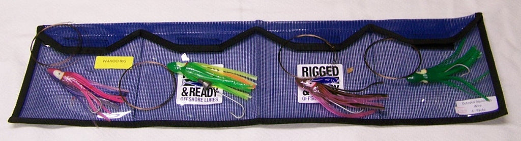 Octopus Squid Ballyhoo Rigs-Wire 4 Pack