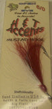 Replacement Single Hook Bucktails Open Eye