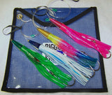 9" or 12" Rigged Green "T" Style Lure