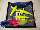 Flock of Birds Rigged w/ 12" Green T Stinger