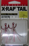VMC X-Rap Featheres Tail Treble Hooks 8651
