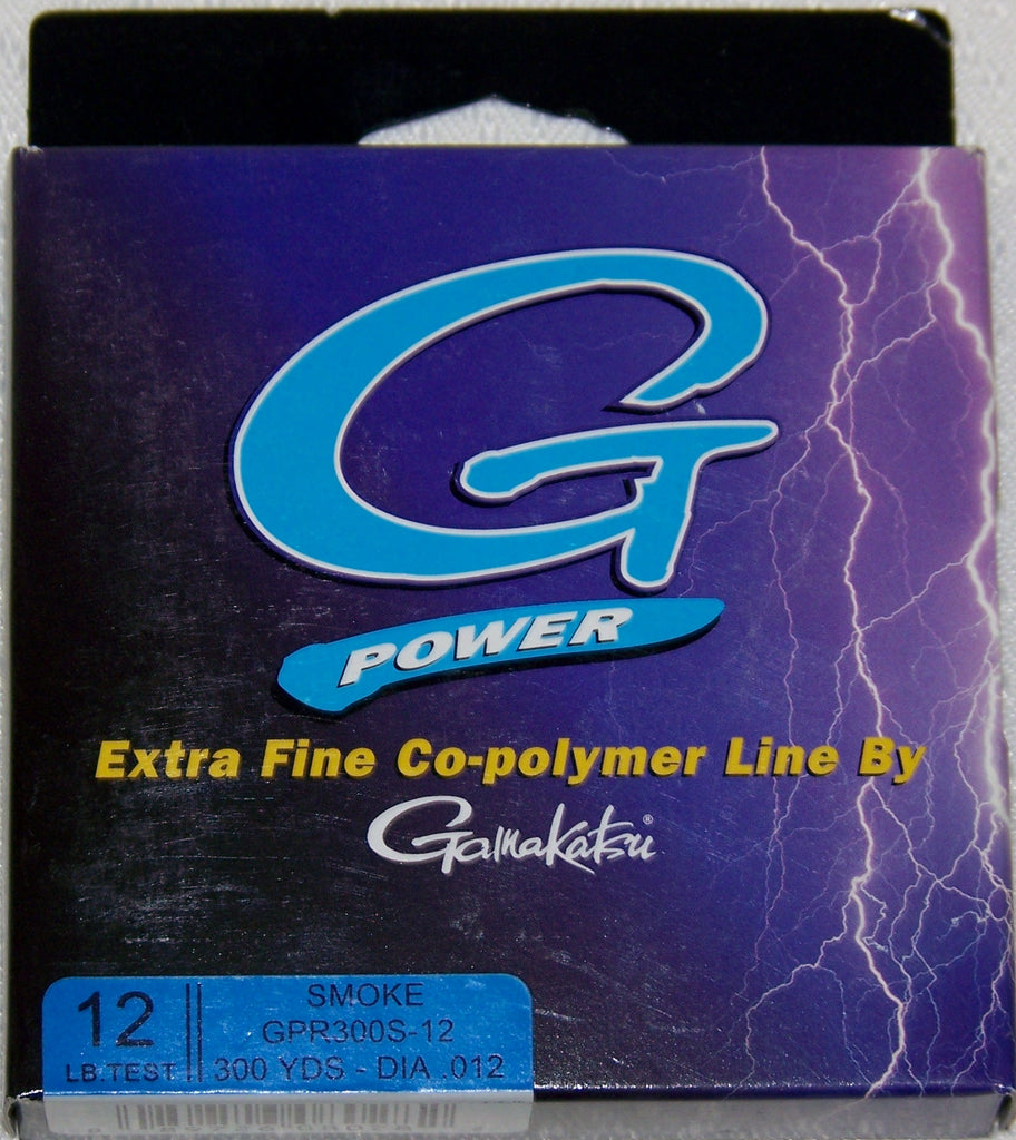 Gamakatsu G-Power 300 Yds Clear & Smoke – Spider Rigs/Rigged&Ready Offshore  Lures