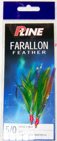 Farallon Feather Chartreuse/Green 5/0