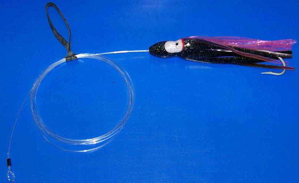 Ballyhoo Squid Rigs-Fluorocarbon – Spider Rigs/Rigged&Ready