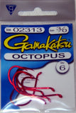 Gamakatsu Octopus Hook Black or Red