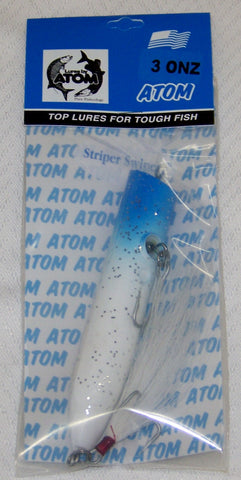  Atom 56PB BS Striper Swiper, 2-Ounce, Blue/Silver