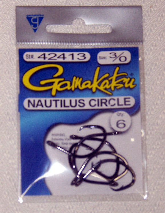 Gamakatsu Nautilus Circle Hook – Spider Rigs/Rigged&Ready Offshore