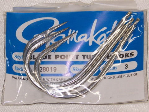 Gamakatsu Blade Point Tuna Hooks – Spider Rigs/Rigged&Ready Offshore Lures
